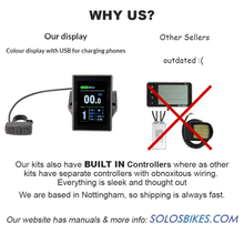 Load image into Gallery viewer, UK Stock - 26” and 28" 250w ebike kit with Battery