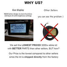 Load image into Gallery viewer, UK Stock - 72V 3000w E-bike Kit