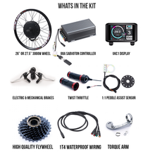 Load image into Gallery viewer, 72V 3000w E-bike Kit - Sabvoton Controller