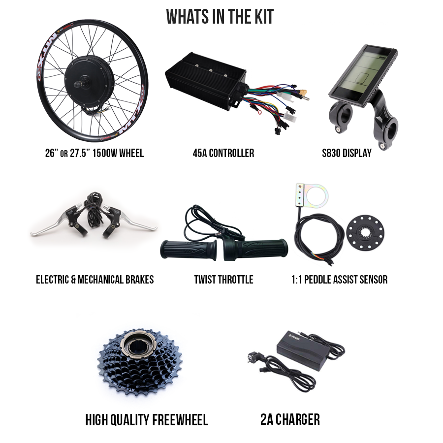 2000w Conversion Kit Build 2000w eBike conversion kit - SolosBikes.com – SOLOS BIKES
